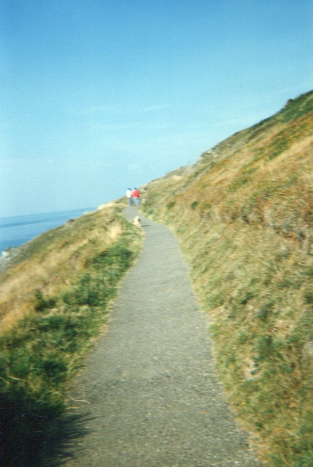 Cliff walk at The Mumbles