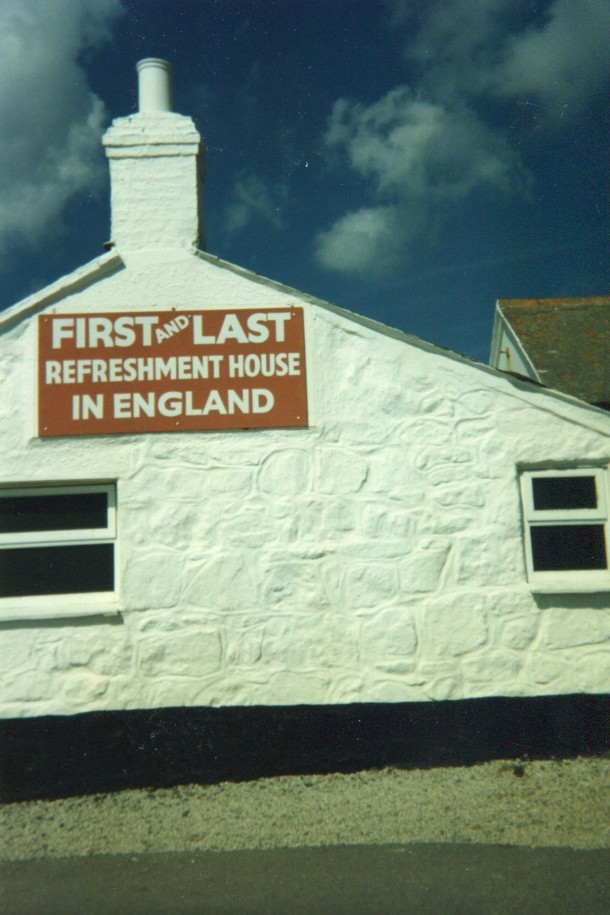 First and last refreshment house in England - Land's End 